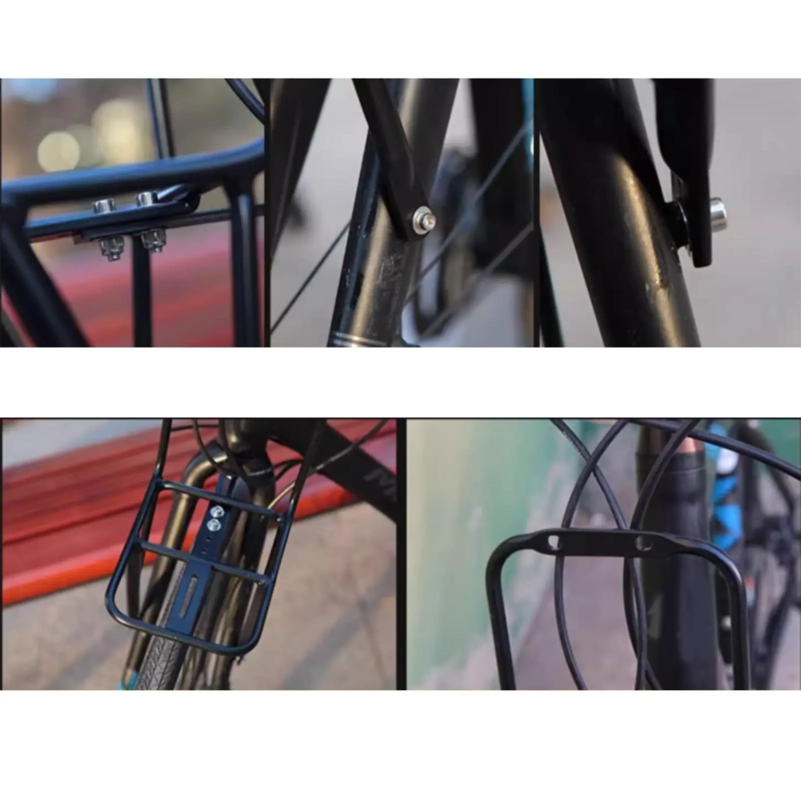 Bike Front Rack Carrier Expandable Aluminum Alloy Pannier Cargo Support for Road MTB Touring Cycling
Bike Front Rack Carrier Expandable Aluminum Alloy Pannier Cargo Support for Road MTB Touring Cycling