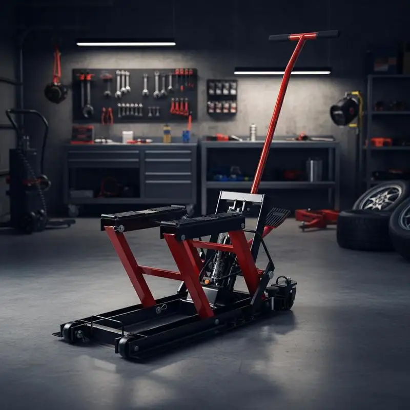 Hydraulic Motorcycle Lift Jack 1500 LBS ATV UTV Scissor Lift Table 4 Wheels Foot Operated Hoist Stand Motorcycle ATV UTV Tie
Hydraulic Motorcycle Lift Jack 1500 LBS ATV UTV Scissor Lift Table 4 Wheels Foot Operated Hoist Stand Motorcycle ATV UTV Tie
