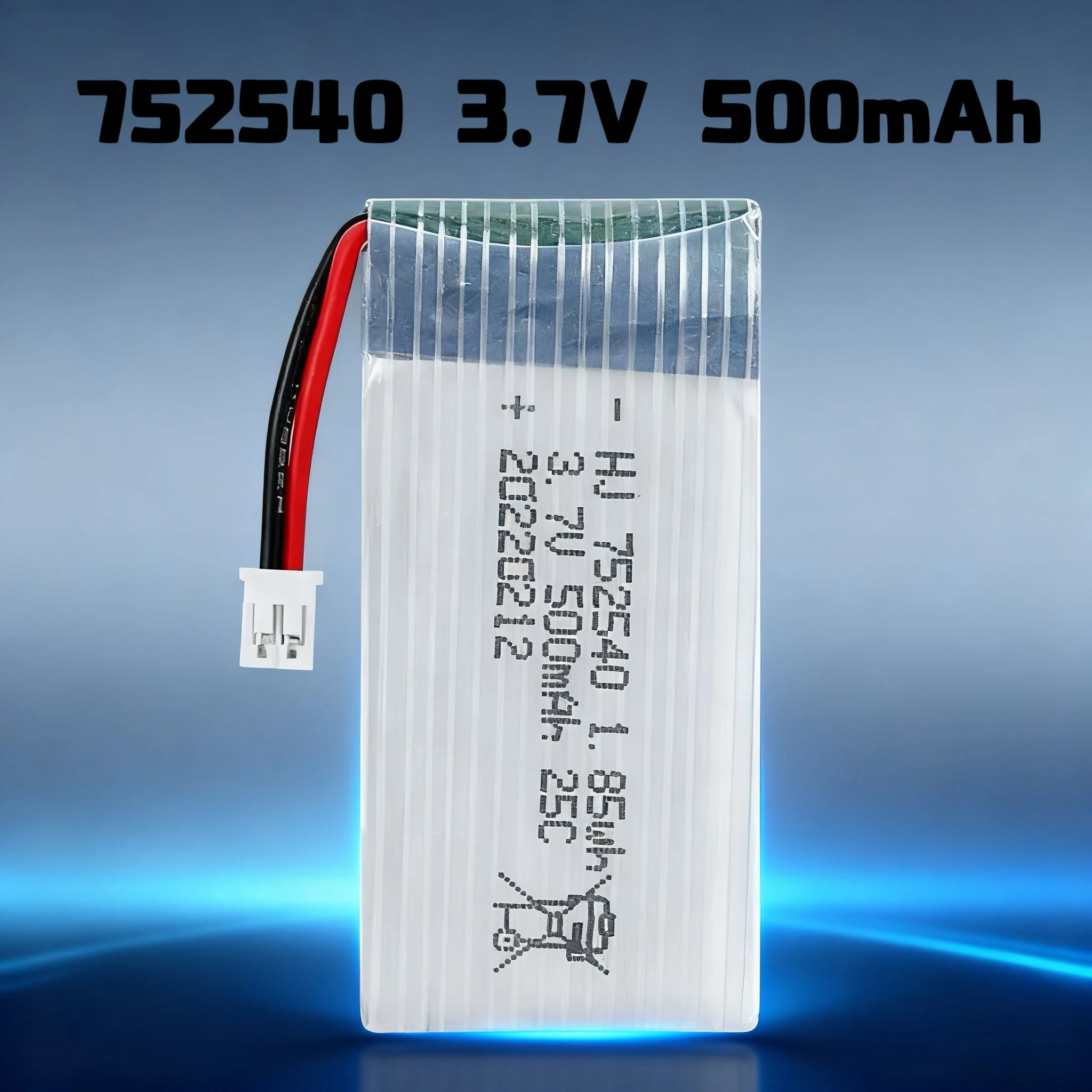 752540 Battery 3.7V 500mAh Lipo Battery USB Charger with PH2.0 XH2.54 SM JST Plug For X5C M68 BabyStar 868 Aircraft CX-30 H5C
752540 Battery 3.7V 500mAh Lipo Battery USB Charger with PH2.0 XH2.54 SM JST Plug For X5C M68 BabyStar 868 Aircraft CX-30 H5C