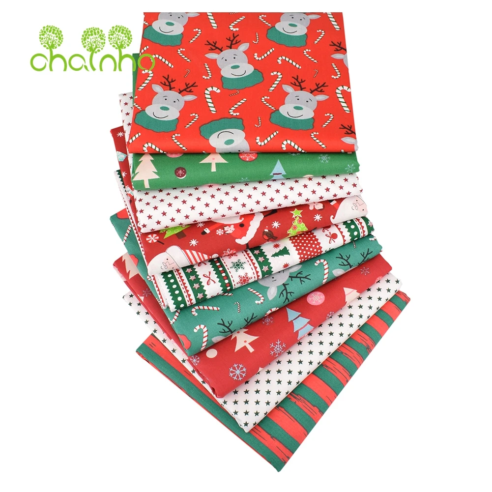 Chainho,Printed Twill Weave Cotton Fabric,Patchwork Cloth,DIY Sewing Quilting Material,Christmas Series,4 Specification,CC233
Chainho,Printed Twill Weave Cotton Fabric,Patchwork Cloth,DIY Sewing Quilting Material,Christmas Series,4 Specification,CC233