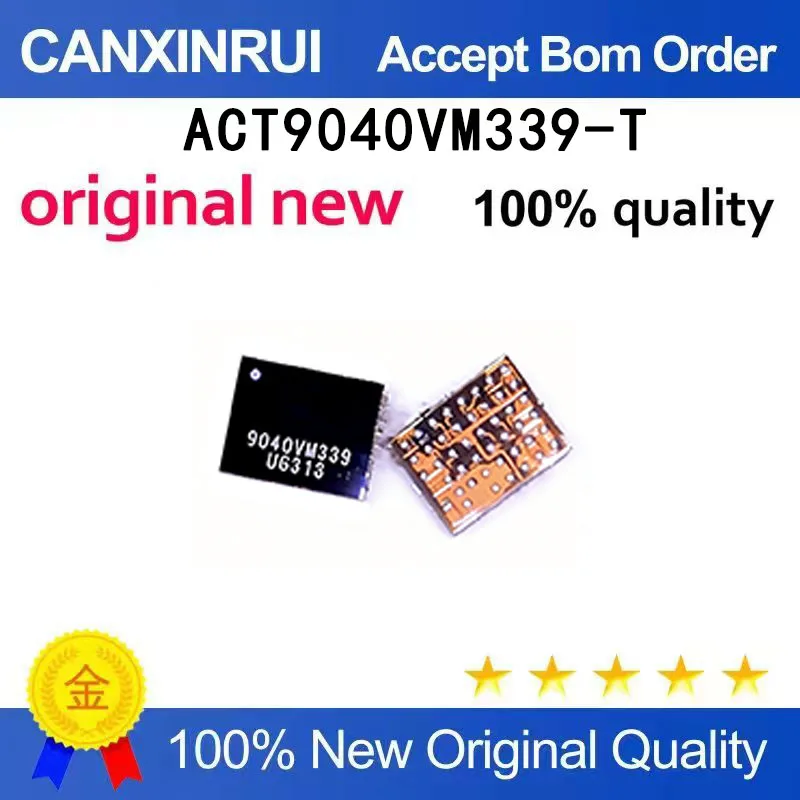 (5 PCS) New stock ACT9040VM339-T ACT9040VM509-T BGA
(5 PCS) New stock ACT9040VM339-T ACT9040VM509-T BGA