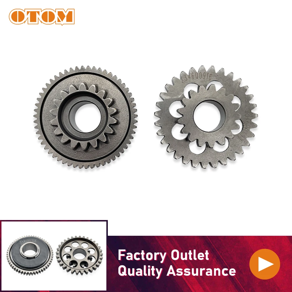 OTOM Starter Double Gear For ZONGSHEN ZS178MM-2 NX250 Starting Gear 250cc Engine Parts Torque Limiter Intermediate Start Gear
OTOM Starter Double Gear For ZONGSHEN ZS178MM-2 NX250 Starting Gear 250cc Engine Parts Torque Limiter Intermediate Start Gear