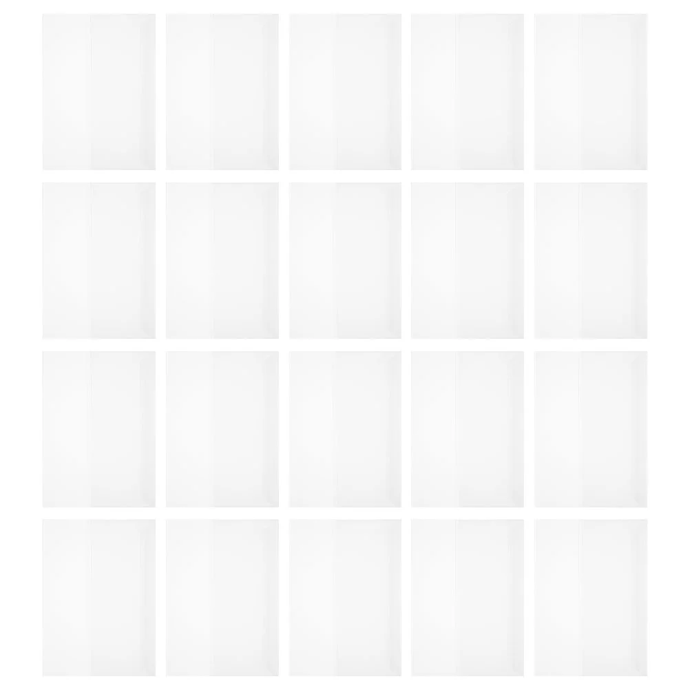 20 Pcs Waterproof Book Cover Covers for Soft Books Resume Folder Adjustable Clear Folders Pp Stretchable
20 Pcs Waterproof Book Cover Covers for Soft Books Resume Folder Adjustable Clear Folders Pp Stretchable