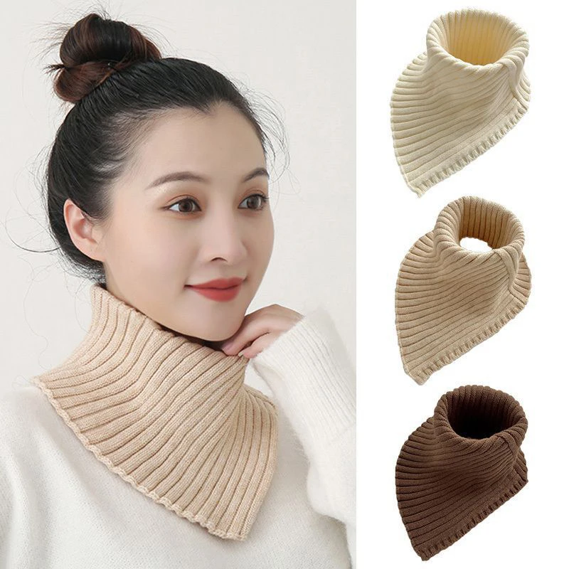 Knitted Fake Collar Scarf Warm Turtleneck Neck Warmer Detachable Winter Windproof False Scarf
Knitted Fake Collar Scarf Warm Turtleneck Neck Warmer Detachable Winter Windproof False Scarf