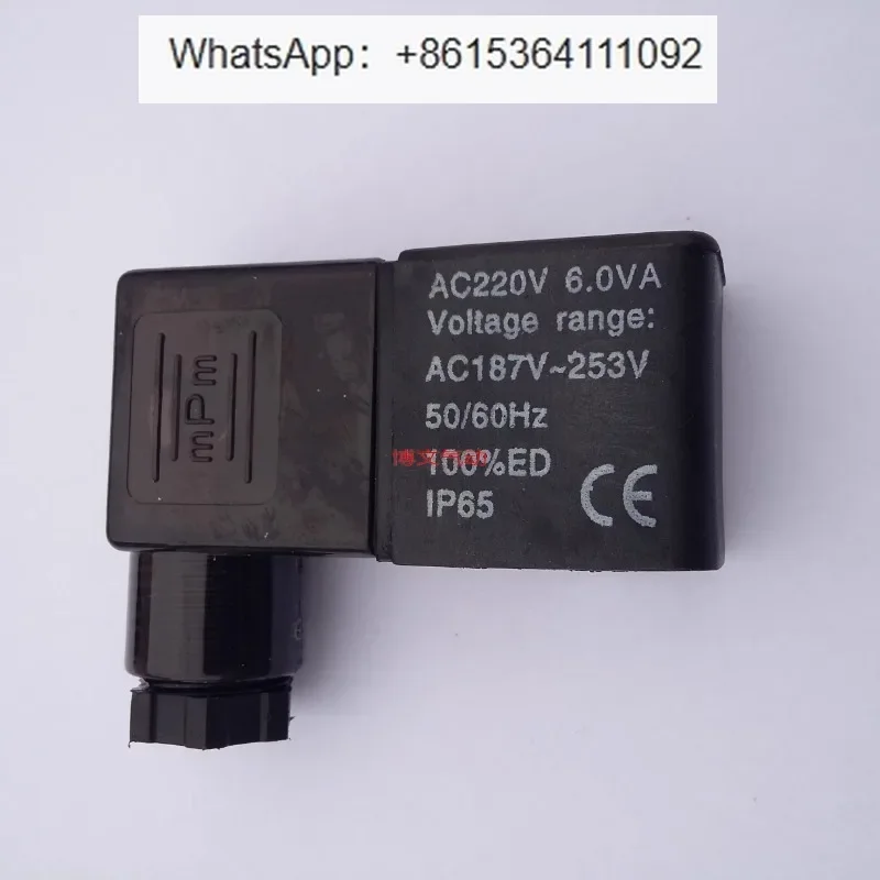 Electromagnetic valve coil 3V 4M 4V210-08 4V310-10 410 suitable for AC220V DC24V
Electromagnetic valve coil 3V 4M 4V210-08 4V310-10 410 suitable for AC220V DC24V