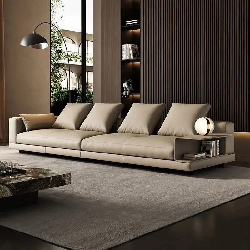 #Premium First-Layer Cowhide Genuine Leather Italian Designer Straight-Row Floor Sofa Large Flat Minimalist Living Room Furnitur
#Premium First-Layer Cowhide Genuine Leather Italian Designer Straight-Row Floor Sofa Large Flat Minimalist Living Room Furnitur