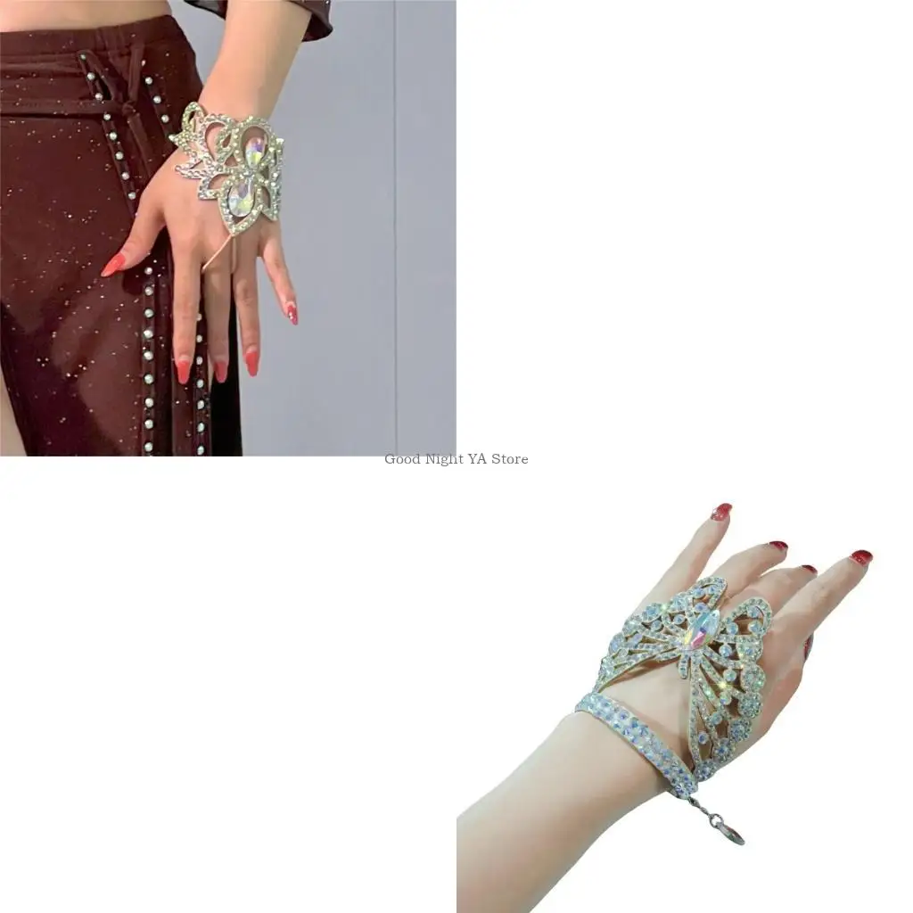 Belly Dance Bracelets Rhinestones Wristband Bracelet Belly Dance Accessories
Belly Dance Bracelets Rhinestones Wristband Bracelet Belly Dance Accessories
