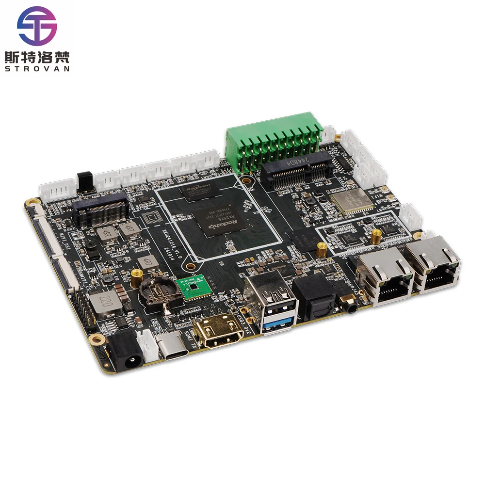 DB3576 3.5inch AIoT Development Board RK3576 Octa-Core CPU 6 TOPS NPU Kit for Edge Computing & AI Acceleration