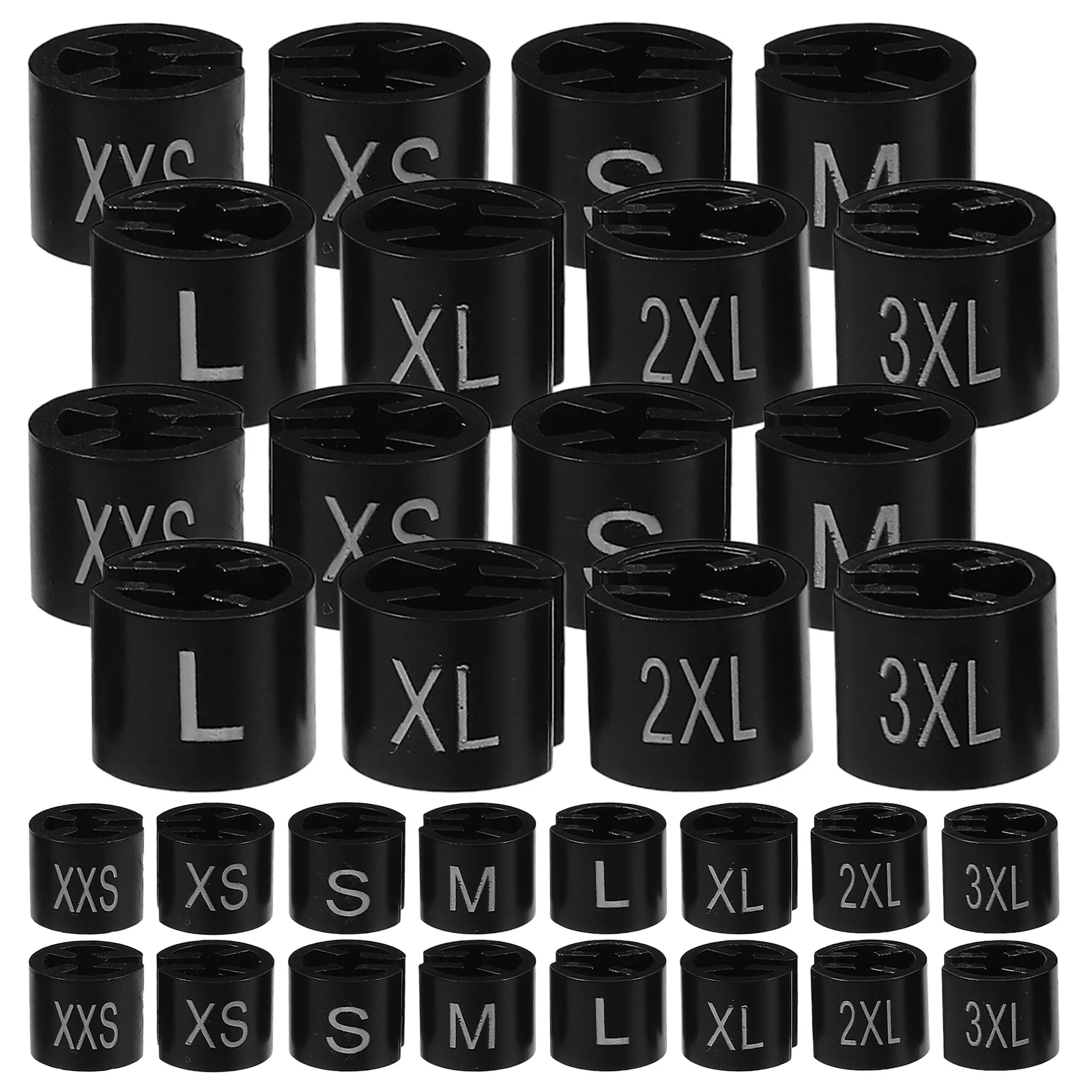 400Pcs Professional Colored Hanger Sizer Markers Snap Design for Quick Attachment to Hangers Racks Colored Sale Hanger Markers
400Pcs Professional Colored Hanger Sizer Markers Snap Design for Quick Attachment to Hangers Racks Colored Sale Hanger Markers