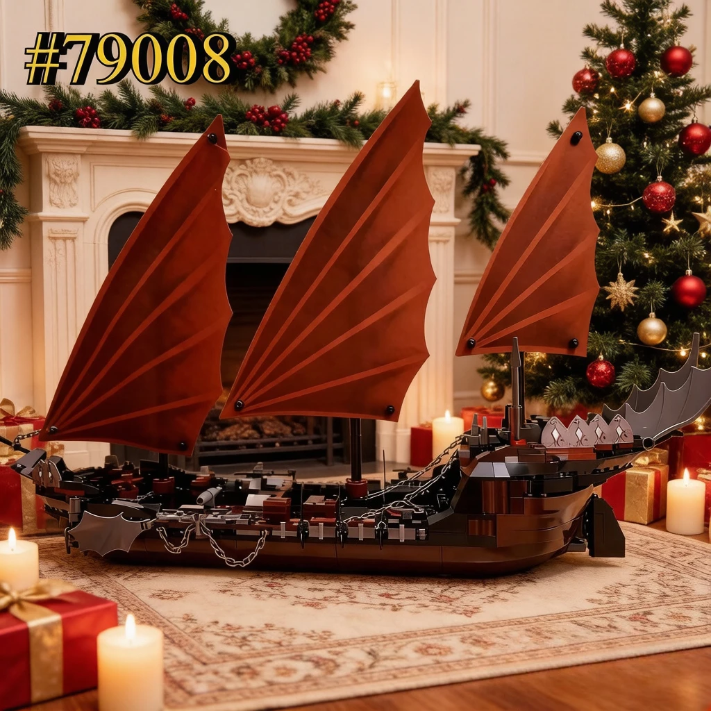 Ghost Pirate Ship Building Blocks Sets 79008 Compatible with Legoed Particles Suitable for Birthday Gifts Toys 866 Pieces
Ghost Pirate Ship Building Blocks Sets 79008 Compatible with Legoed Particles Suitable for Birthday Gifts Toys 866 Pieces