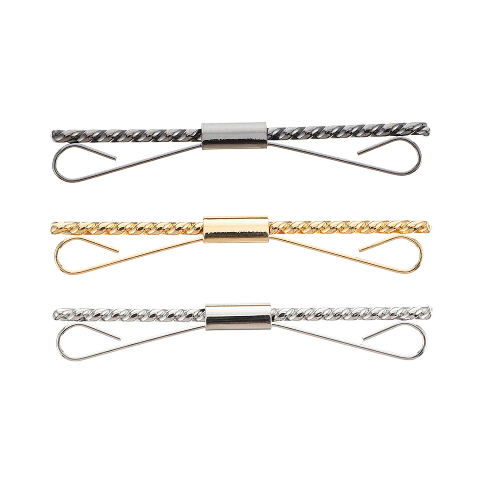 3 Pcs Cardigan Clip Tie Clasp Professional Clips Business Ties for Men Pinch Necktie
3 Pcs Cardigan Clip Tie Clasp Professional Clips Business Ties for Men Pinch Necktie