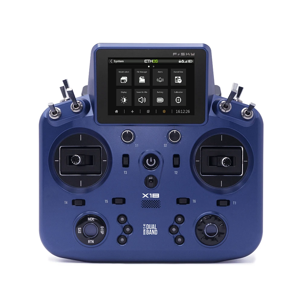 FrSky Tandem X18 Transmitter with Color Touch-Screen Displays Remote Controller for RC Model Airplane
FrSky Tandem X18 Transmitter with Color Touch-Screen Displays Remote Controller for RC Model Airplane