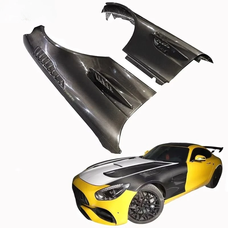 Z-ART Dry Carbon Fiber GTR Pro High Quality Carbon Fiber Front Fender for Mercedes GT GTS 2015-2023
Z-ART Dry Carbon Fiber GTR Pro High Quality Carbon Fiber Front Fender for Mercedes GT GTS 2015-2023