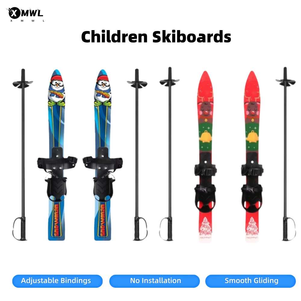 Short Skis Skiblades with Ski Poles with Bindings for Kids Primary Ski Double Board Winter Sports Outdoor Snow Leisure Sports
Short Skis Skiblades with Ski Poles with Bindings for Kids Primary Ski Double Board Winter Sports Outdoor Snow Leisure Sports