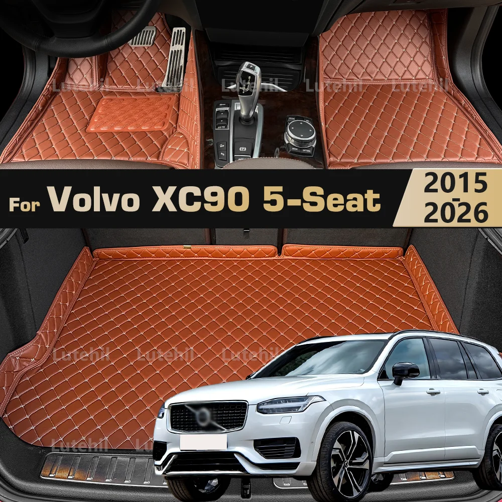 For Volvo XC90 5-Seat 2015-2026 25 24 23 22 21 20 19 18 17 16 Car Floor Mats Foot Pads Car Trunk Mat Cargo Liner Accessories
For Volvo XC90 5-Seat 2015-2026 25 24 23 22 21 20 19 18 17 16 Car Floor Mats Foot Pads Car Trunk Mat Cargo Liner Accessories