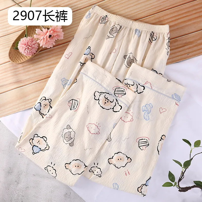 New Style Hot Sale Cotton Cartoon Cute Pajama Pants For Adluts Home Summer Spring Trousers Pajama Women Sleep Bottom Home Wear 
New Style Hot Sale Cotton Cartoon Cute Pajama Pants For Adluts Home Summer Spring Trousers Pajama Women Sleep Bottom Home Wear