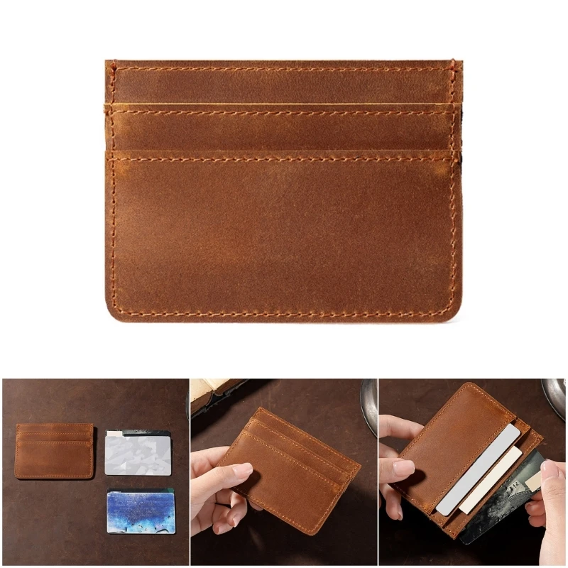 H3CB Men's Card Holder For Everyday Essential PU Leather Wallet Purse Holds Multiple Card For Business Travel And Commuting
H3CB Men's Card Holder For Everyday Essential PU Leather Wallet Purse Holds Multiple Card For Business Travel And Commuting