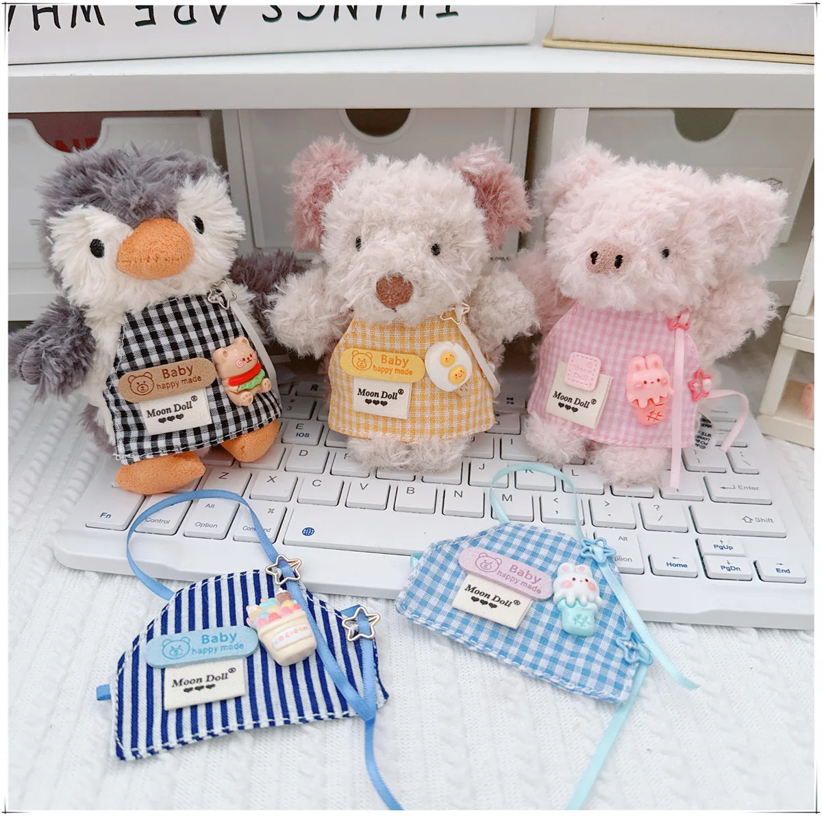 10-17cm Cute Mini Plush Doll Clothes Cartoon Mini Candy Color Apron for Idol Doll Can Change Clothes Game Kids Fans Girls Gifts
10-17cm Cute Mini Plush Doll Clothes Cartoon Mini Candy Color Apron for Idol Doll Can Change Clothes Game Kids Fans Girls Gifts