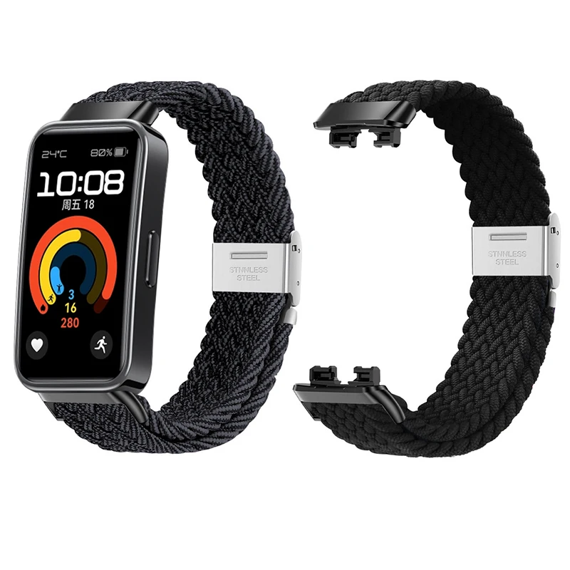 Sports Nylon Strap For Huawei Band 9 replacement belt accessories For Huawei band 8 Weaving wristband
Sports Nylon Strap For Huawei Band 9 replacement belt accessories For Huawei band 8 Weaving wristband