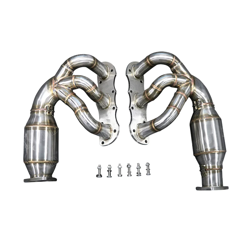 JTLD 304 Stainless Steel Exhaust Manifold for PORSCHE 991.1 Carrera 3.4L Carrera S 3.8L Header 2012-2015
JTLD 304 Stainless Steel Exhaust Manifold for PORSCHE 991.1 Carrera 3.4L Carrera S 3.8L Header 2012-2015