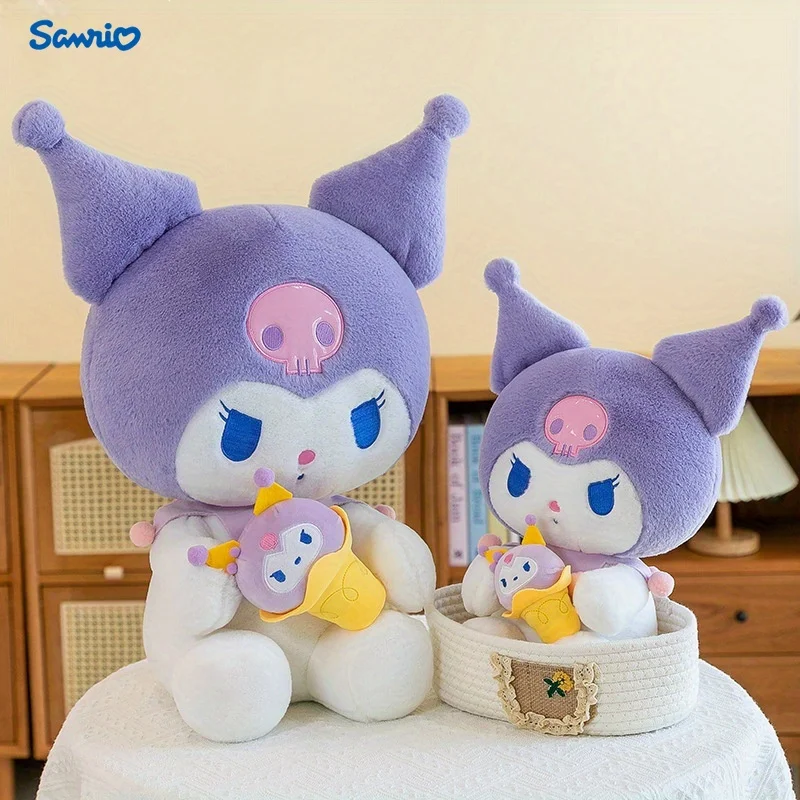 (Authorized) Sanrio Hello Kitty Kuromi plush toy suitable for Valentine's Day, birthdays, parties, Christmas, Halloween gifts
(Authorized) Sanrio Hello Kitty Kuromi plush toy suitable for Valentine's Day, birthdays, parties, Christmas, Halloween gifts