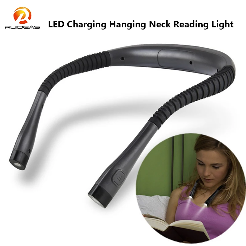 Flexible Hanging Neck Light, USB Rechargeable, 3 Emitting Colors, Handsfree Reading Knitting Camping Repairing Running Lamp
Flexible Hanging Neck Light, USB Rechargeable, 3 Emitting Colors, Handsfree Reading Knitting Camping Repairing Running Lamp