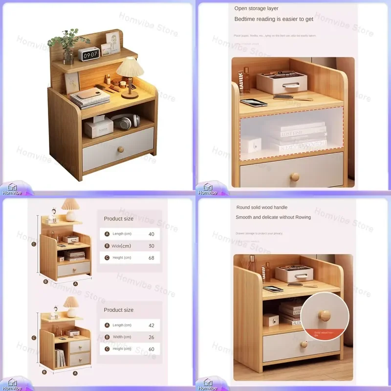 Modern Bedside Table with Drawer Storage for Bedroom Living Room Small Side Table Nightstand Coffee Table Minimalist
Modern Bedside Table with Drawer Storage for Bedroom Living Room Small Side Table Nightstand Coffee Table Minimalist