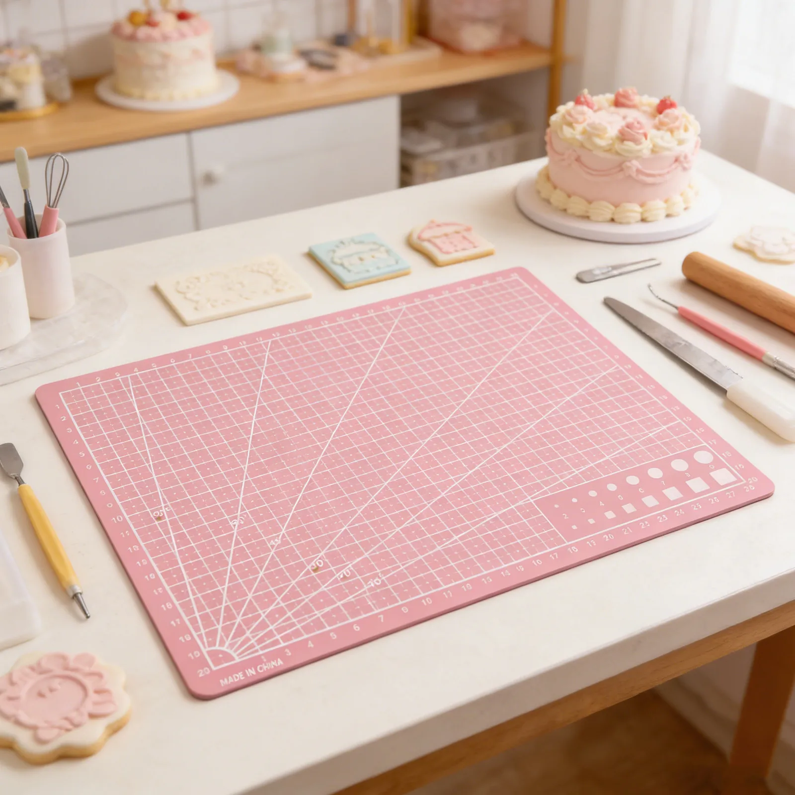 4Pcs Double Sided A4 Cutting Mat Craft Board Self Healing Precision Paper Sewing Quilting Engraving Cutting Pads for Arts Craft
4Pcs Double Sided A4 Cutting Mat Craft Board Self Healing Precision Paper Sewing Quilting Engraving Cutting Pads for Arts Craft