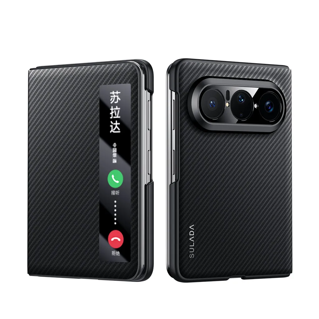 SULADA Magnetic Case for Huawei Pura X Max Leather Cover Carbon Fiber Texture Window View Function Flip All-Round Protection
SULADA Magnetic Case for Huawei Pura X Max Leather Cover Carbon Fiber Texture Window View Function Flip All-Round Protection