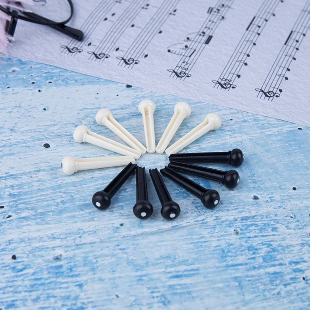 100Pcs Acoustic Guitar Bridge Pins Stable High Middle Low Frequency Durable String Pegs Accessories White Guitar Bridge Pins 
100Pcs Acoustic Guitar Bridge Pins Stable High Middle Low Frequency Durable String Pegs Accessories White Guitar Bridge Pins