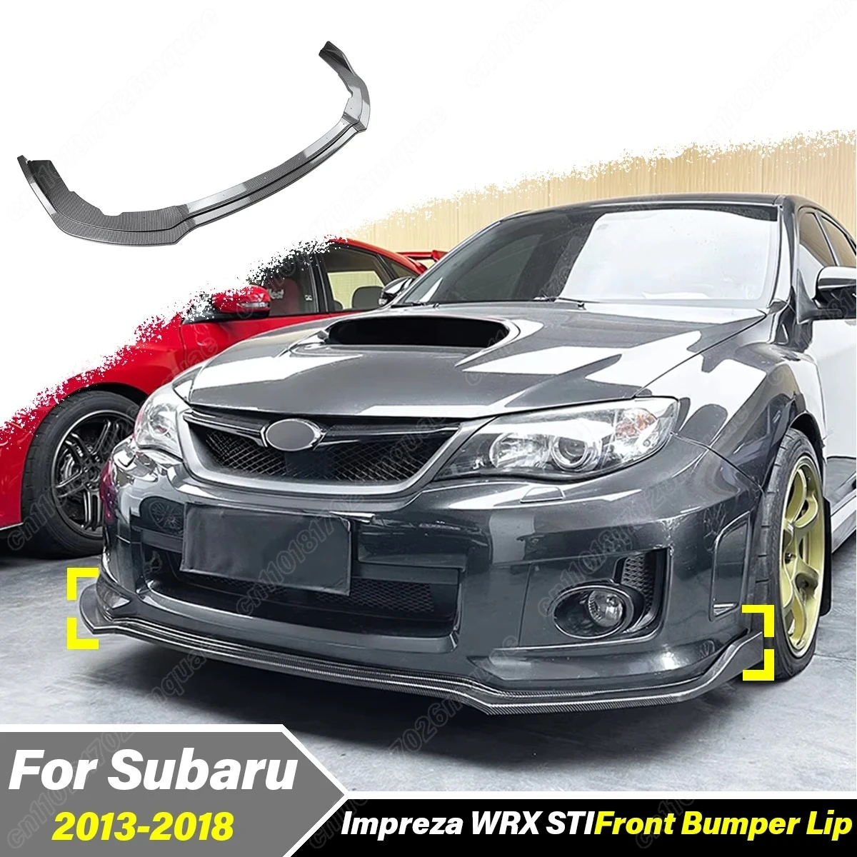 For Subaru Impreza WRX STI 2013 2014 2015 2016 2017 2018 Car Front Bumper Spoiler Body Front Fender Decorative Accessories
For Subaru Impreza WRX STI 2013 2014 2015 2016 2017 2018 Car Front Bumper Spoiler Body Front Fender Decorative Accessories