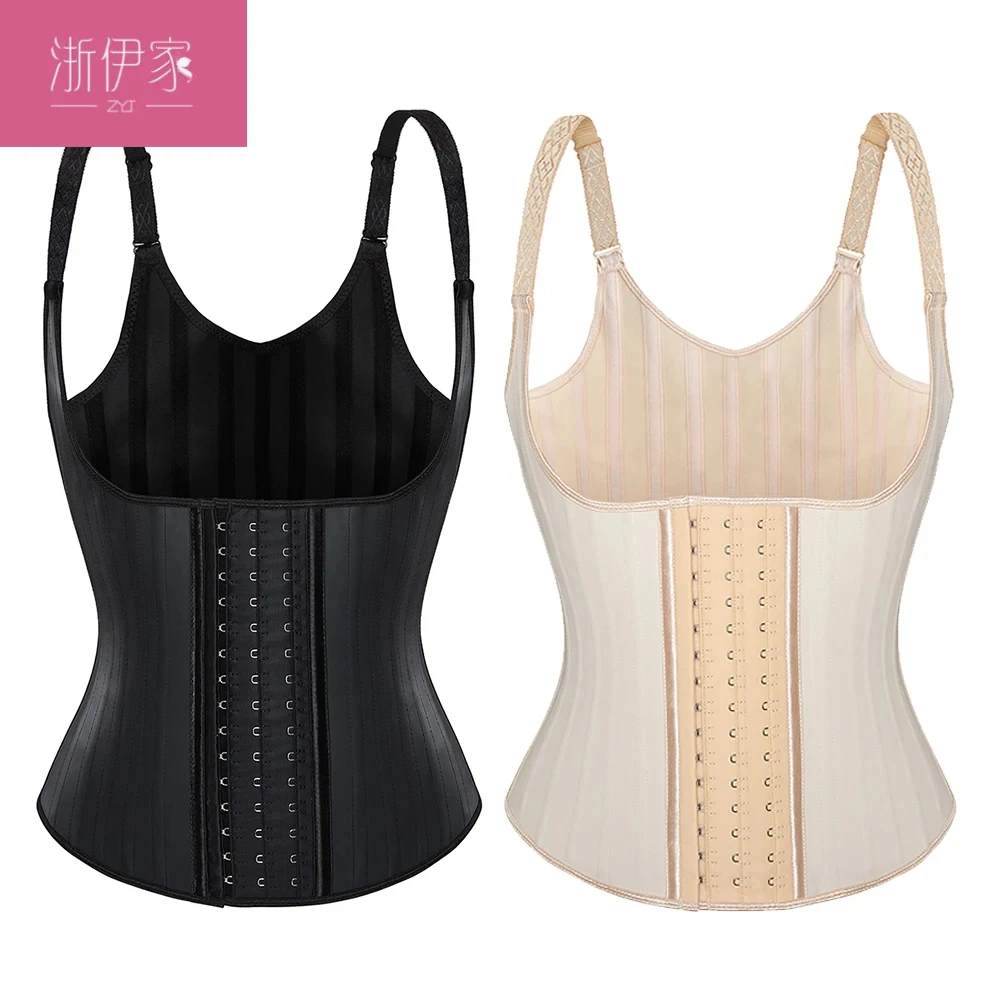 25 Steel Bones Latex Waist Trainer Vest Fajas Belt Shaper Cincher Underbust Corset Korset
25 Steel Bones Latex Waist Trainer Vest Fajas Belt Shaper Cincher Underbust Corset Korset