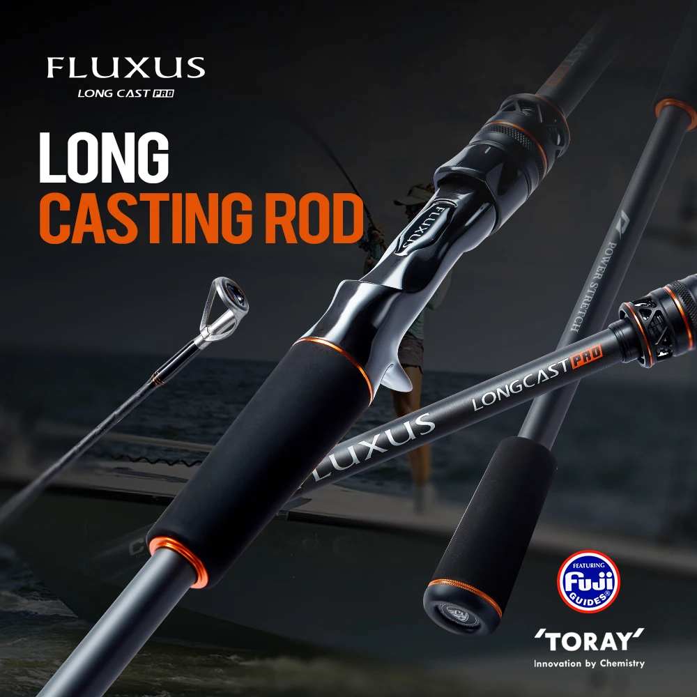 Soloking Fluxus Small Bait & Jig Long Casting 2.1m-2.43m Fishing Rods Ultralight FUJI Guide 40T Carbon Spinning Baitcasting Rods
Soloking Fluxus Small Bait & Jig Long Casting 2.1m-2.43m Fishing Rods Ultralight FUJI Guide 40T Carbon Spinning Baitcasting Rods
