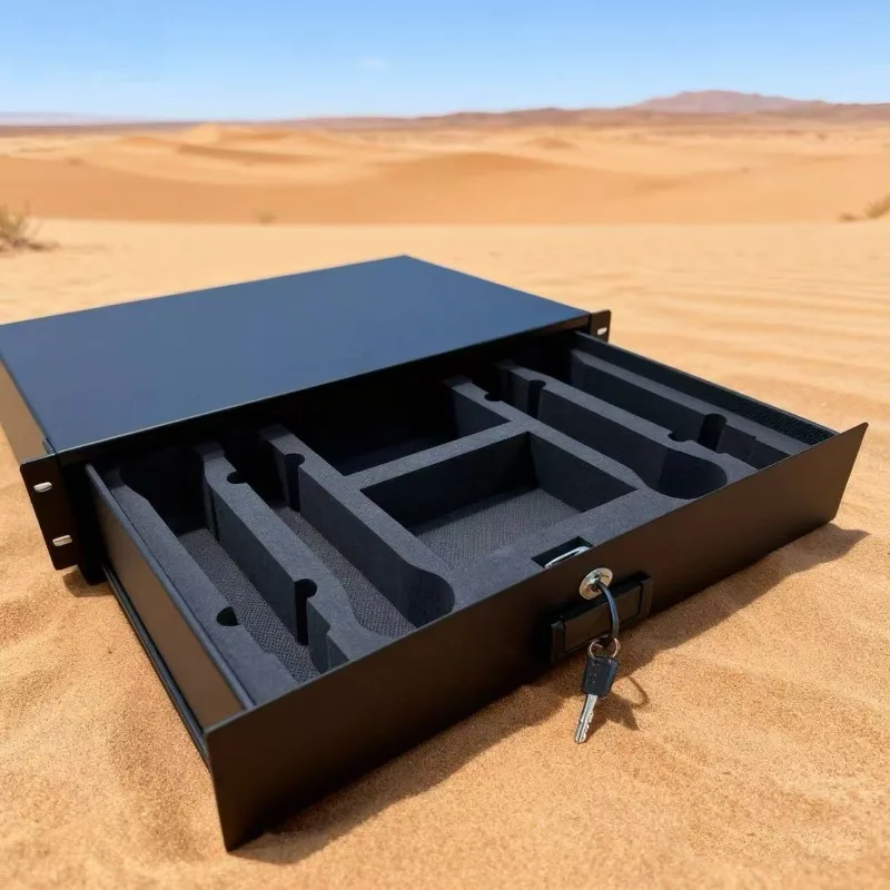 2U Drawer Microphone with Lock and Protective Cotton
2U Drawer Microphone with Lock and Protective Cotton