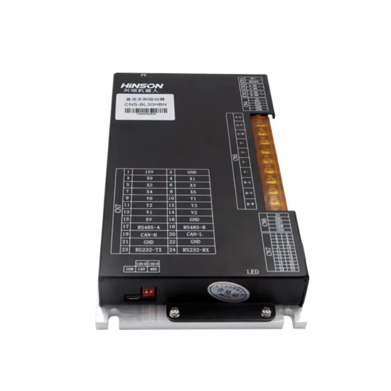 NEW2026 Hot Sell Hinson CNS Series DC Motor Brushless Driver with Manual Mounting for Magnetic Navigation Differential AGV CNS-B
NEW2026 Hot Sell Hinson CNS Series DC Motor Brushless Driver with Manual Mounting for Magnetic Navigation Differential AGV CNS-B
