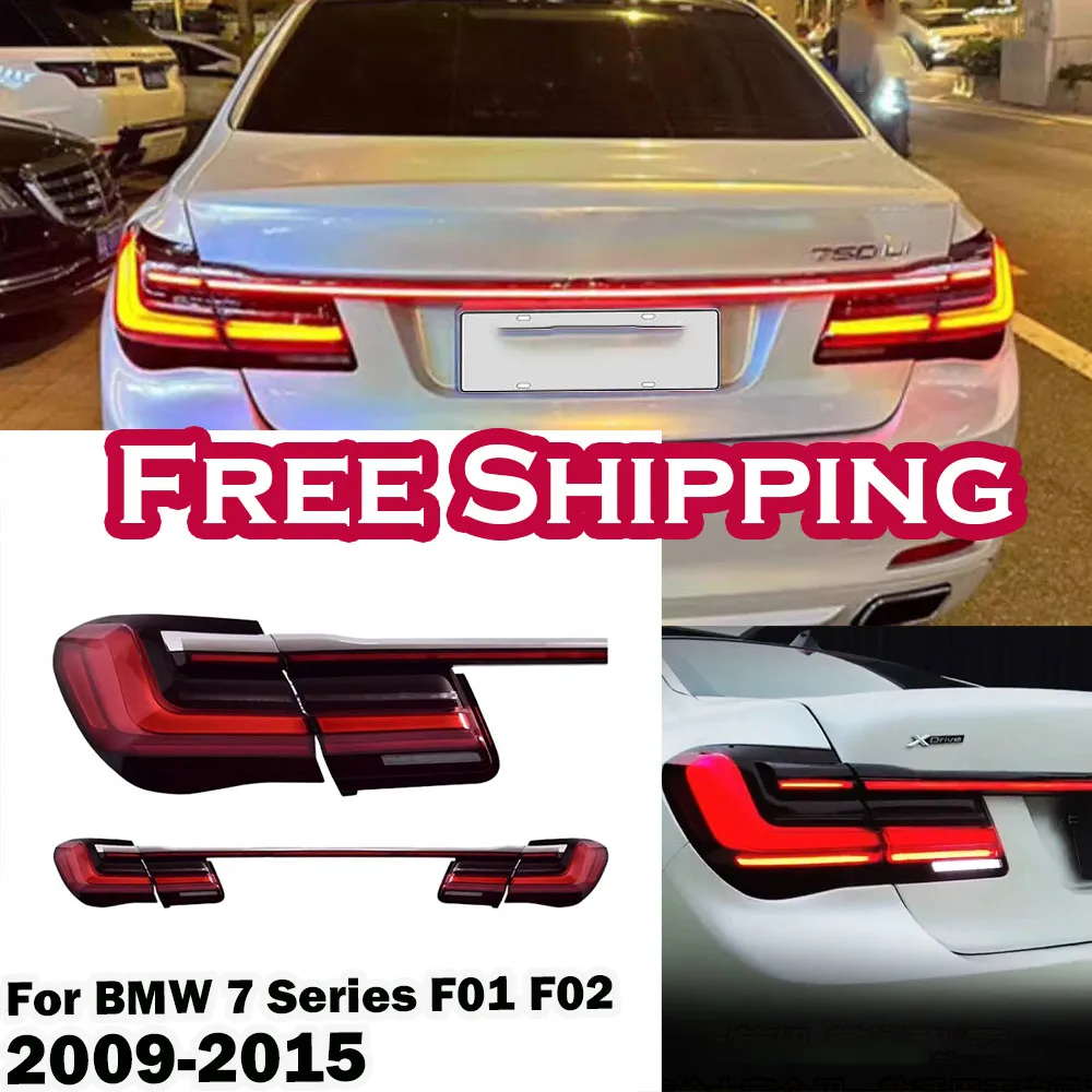Автомобильный задний фонарь для BMW серий 7 2009-2015 F01 F02, модифицированный задний фонарь с новым динамическим поворотным сигналом, Автомобильный задний фонарь в сборе
Автомобильный задний фонарь для BMW серий 7 2009-2015 F01 F02, модифицированный задний фонарь с новым динамическим поворотным сигналом, Автомобильный задний фонарь в сборе
