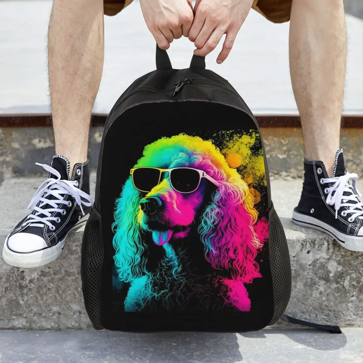 Poodle Backpack Hot Sale Daypack Large Capacity Children BookBag School Bag Shoulder Bags for Men Women
Poodle Backpack Hot Sale Daypack Large Capacity Children BookBag School Bag Shoulder Bags for Men Women