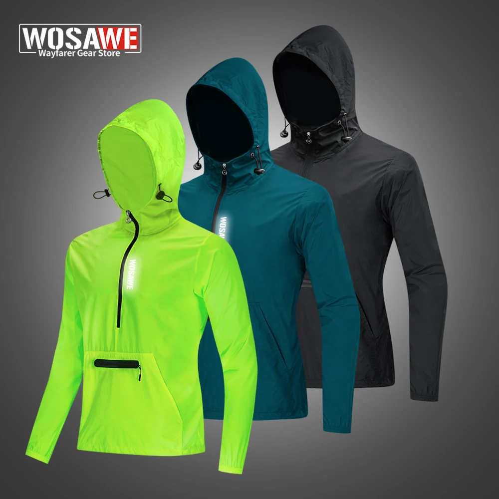 WOSAWE Мужская мотоциклетная куртка ветрозащитная легкая компактная ветровка с капюшоном уличный пригородный пуловер на молнии
WOSAWE Мужская мотоциклетная куртка ветрозащитная легкая компактная ветровка с капюшоном уличный пригородный пуловер на молнии