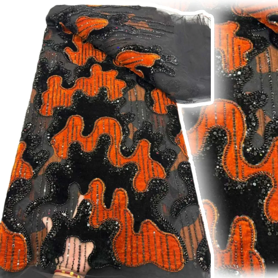 5 ярдов нигерийской бархатной кружевной ткани, африканская кружевная ткань, 2025 г., высококачественный кружевной материал, вышитый французский швейный материал SZ1573
5 ярдов нигерийской бархатной кружевной ткани, африканская кружевная ткань, 2025 г., высококачественный кружевной материал, вышитый французский швейный материал SZ1573