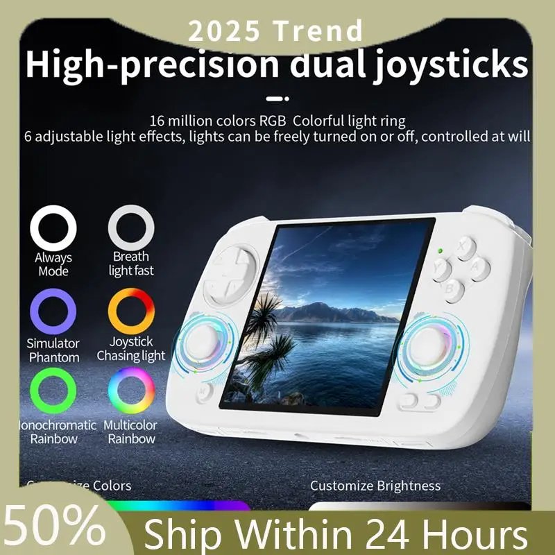 A35F New RG Cubexx Retro Handheld Games Console 32G+128G RGB Joystick Video Gaming Player Support WIFI Bluetooth
A35F New RG Cubexx Retro Handheld Games Console 32G+128G RGB Joystick Video Gaming Player Support WIFI Bluetooth