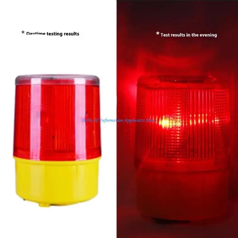 Lamp Solar Powered LED Warning Light Road Barrier Warning Light Road Construction Warning Lamp
Lamp Solar Powered LED Warning Light Road Barrier Warning Light Road Construction Warning Lamp