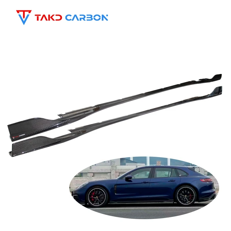 Real Dry Carbon Fiber Car Side Bumper Side Skirts Extensions Car Accessories for Porsche Panamera 971 2017-2023
Real Dry Carbon Fiber Car Side Bumper Side Skirts Extensions Car Accessories for Porsche Panamera 971 2017-2023
