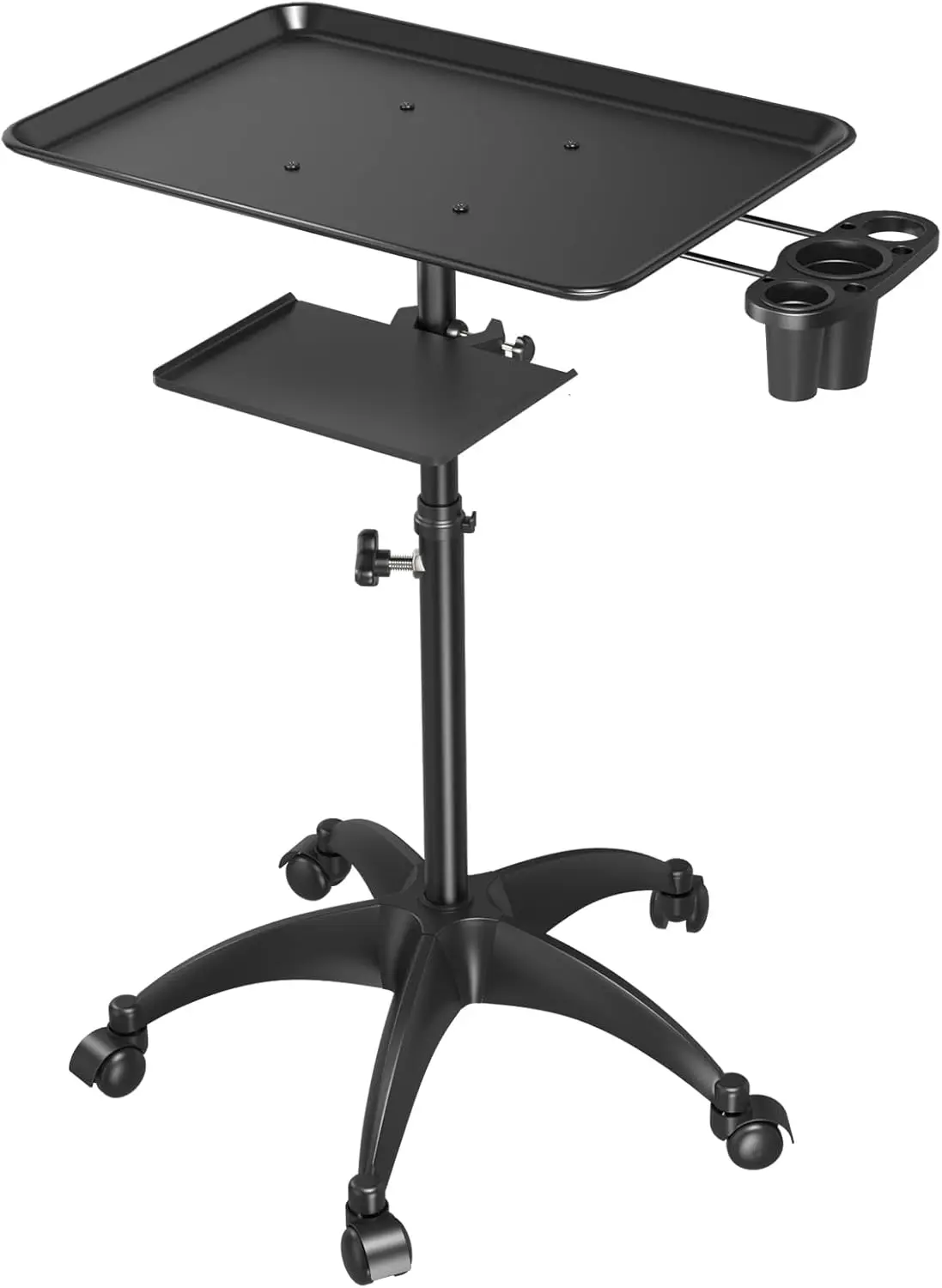 Salon Tray Cart with Storage Platform, Aluminum Tattoo Tray with Wheels Trolley Adjustable Height, Salon Tray Equipment Service
Salon Tray Cart with Storage Platform, Aluminum Tattoo Tray with Wheels Trolley Adjustable Height, Salon Tray Equipment Service