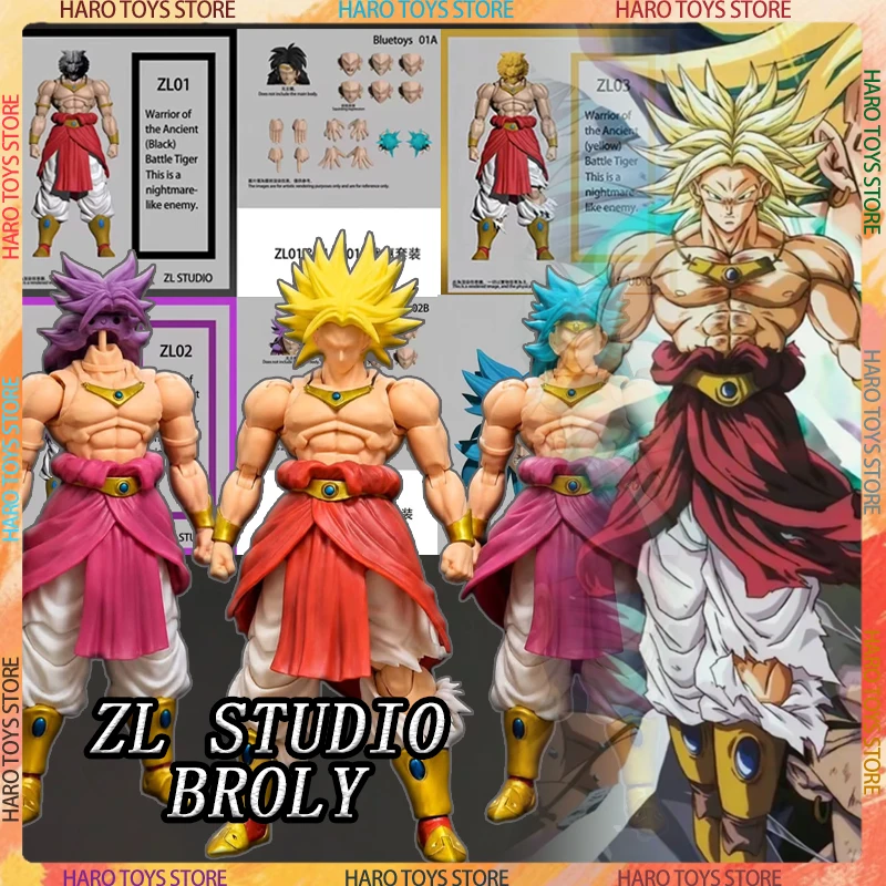 New ZL Studio SHF Broly Action Figure Super Saiyan Broly Warrior Of The Ancient Battle Tiger Dragon Ball Anime GokuToys Gifts
New ZL Studio SHF Broly Action Figure Super Saiyan Broly Warrior Of The Ancient Battle Tiger Dragon Ball Anime GokuToys Gifts