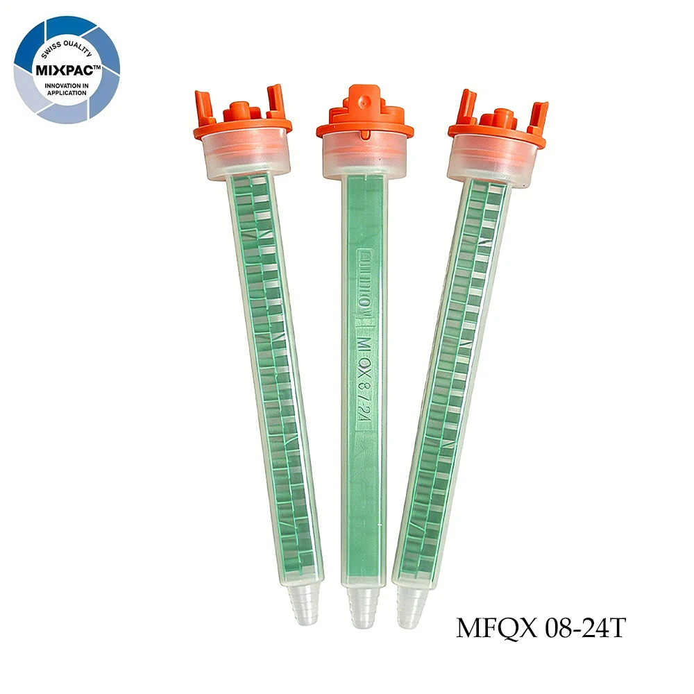 MFQX 08-24T Sulzer Mixpac Statomix Adhesive Glue Static Mixer Nozzle Mixing Disposable Epoxy Resin Disposable Cutting
MFQX 08-24T Sulzer Mixpac Statomix Adhesive Glue Static Mixer Nozzle Mixing Disposable Epoxy Resin Disposable Cutting