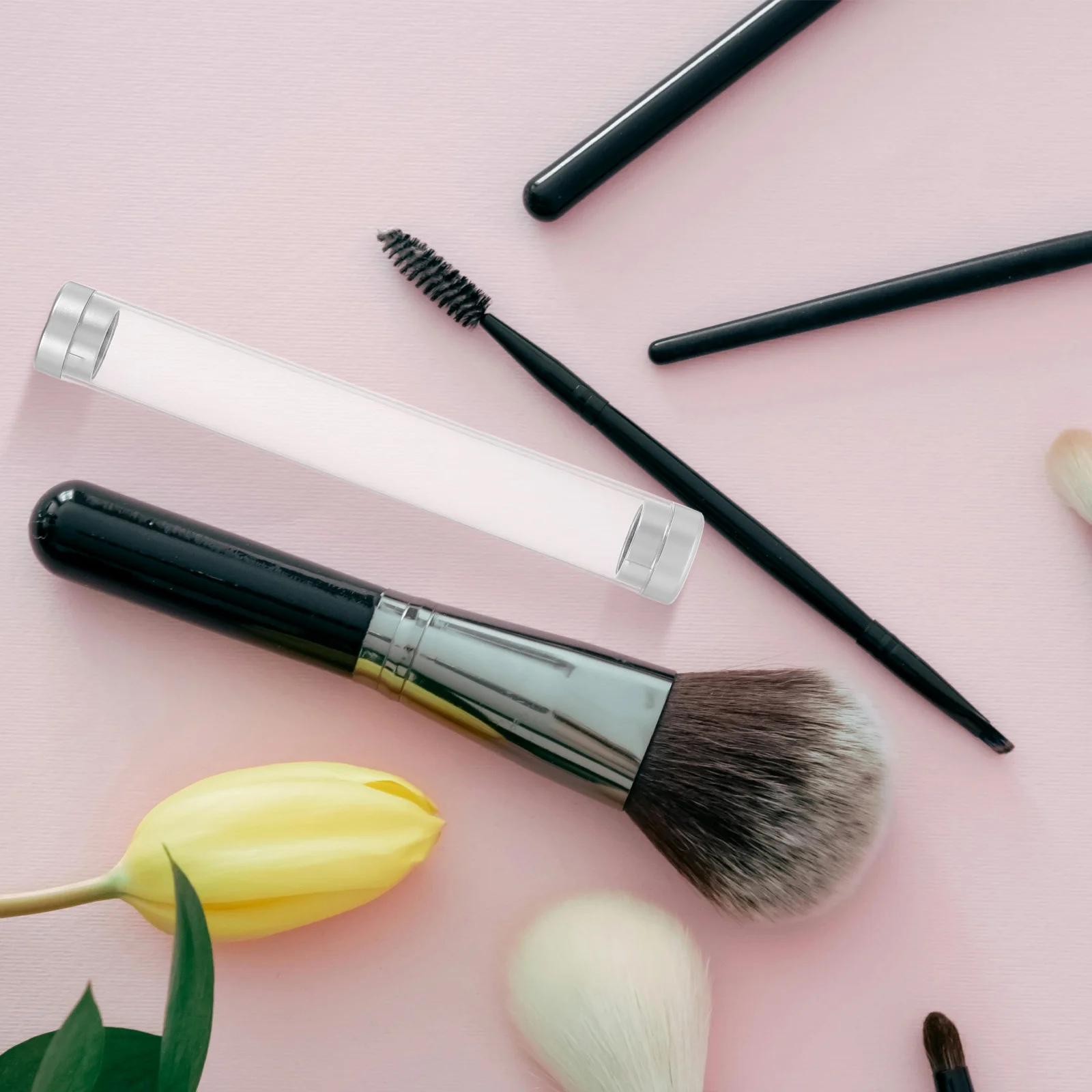 8Pcs Clear Plastic Tweezer Holder Dual Opening Round Makeup Tool Organizer Case Portable Eyelash Tool Storage Cylinder Travel
8Pcs Clear Plastic Tweezer Holder Dual Opening Round Makeup Tool Organizer Case Portable Eyelash Tool Storage Cylinder Travel