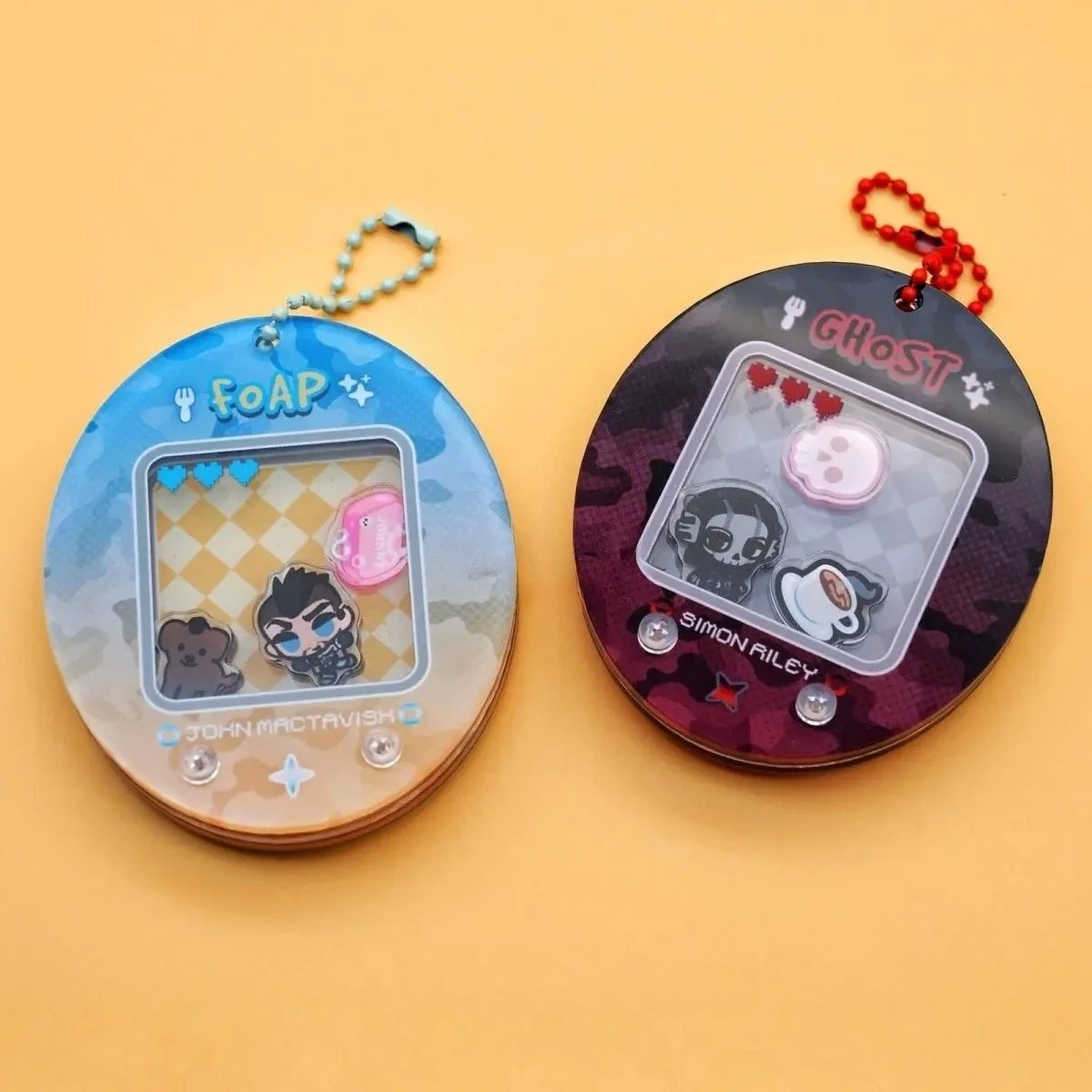 2pcs/set Call of Duty Ghost Acrylic Keychain - Gaming Collectible Key Ring Pendant, Cool Gamer Gift for Men, Minimalist Backpack
2pcs/set Call of Duty Ghost Acrylic Keychain - Gaming Collectible Key Ring Pendant, Cool Gamer Gift for Men, Minimalist Backpack