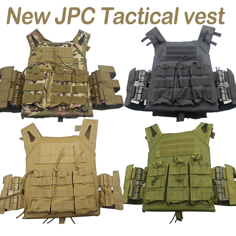 New Tactical Vest JPC Quick Release Buckle Triple Magazine Pouch Hunting Carrier Airsoft Accessory MOLLE Army CS Game Vest Gear
New Tactical Vest JPC Quick Release Buckle Triple Magazine Pouch Hunting Carrier Airsoft Accessory MOLLE Army CS Game Vest Gear