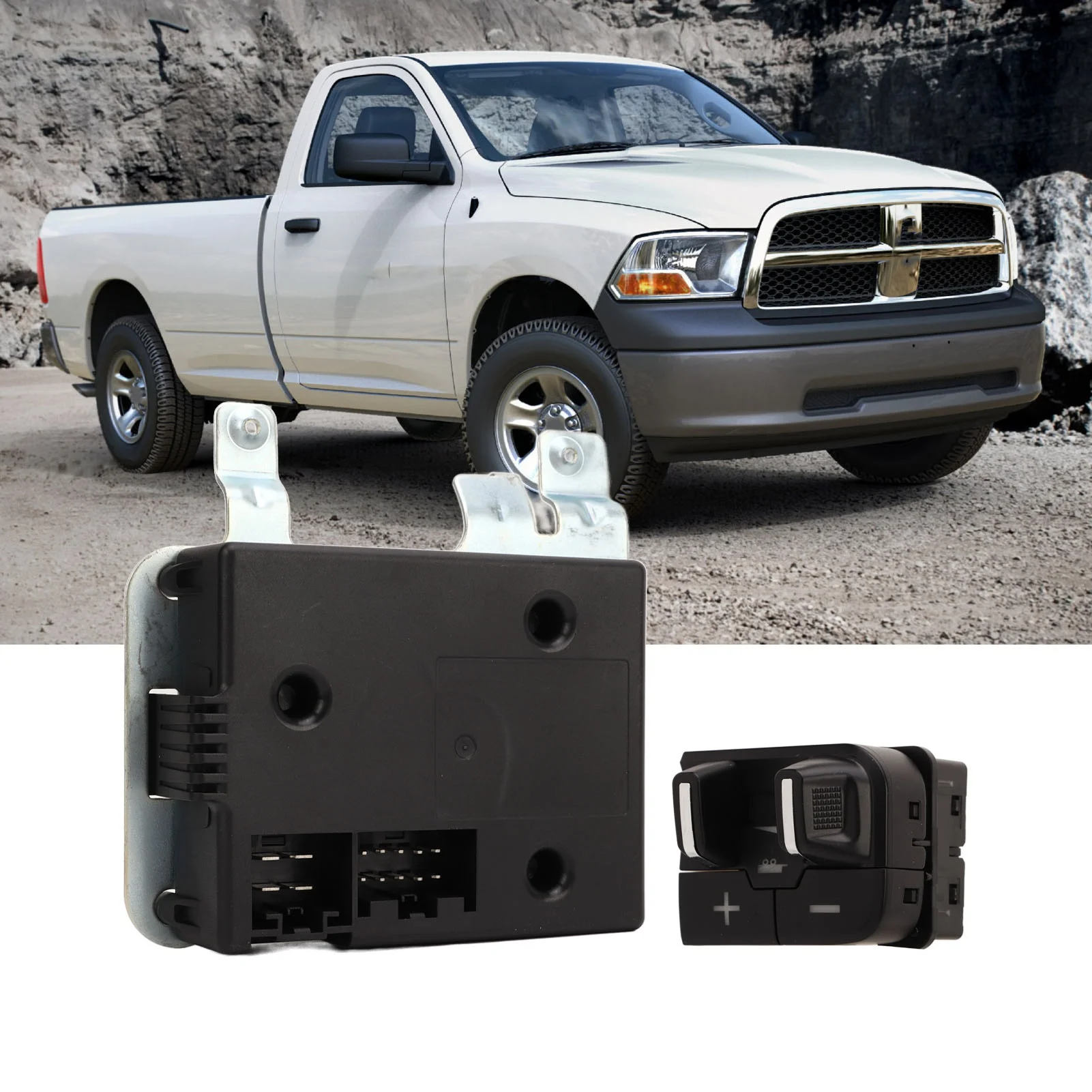 Trailer Brake Control Module Perfect Fit Trailer Brake Controller Module 82215040AC Easy Installation for 1500