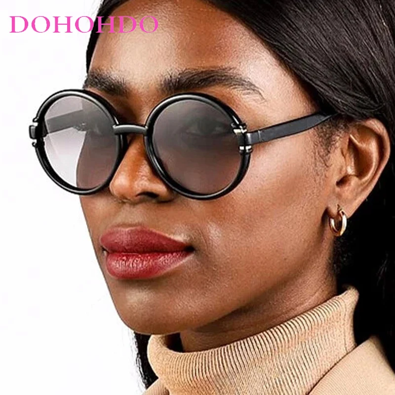 Oversized Frame Round Sunglasses Women Men Fashion Retro Brand Designer Outdoor Summer Traveling Beach Party Sun Glasses UV400
Oversized Frame Round Sunglasses Women Men Fashion Retro Brand Designer Outdoor Summer Traveling Beach Party Sun Glasses UV400